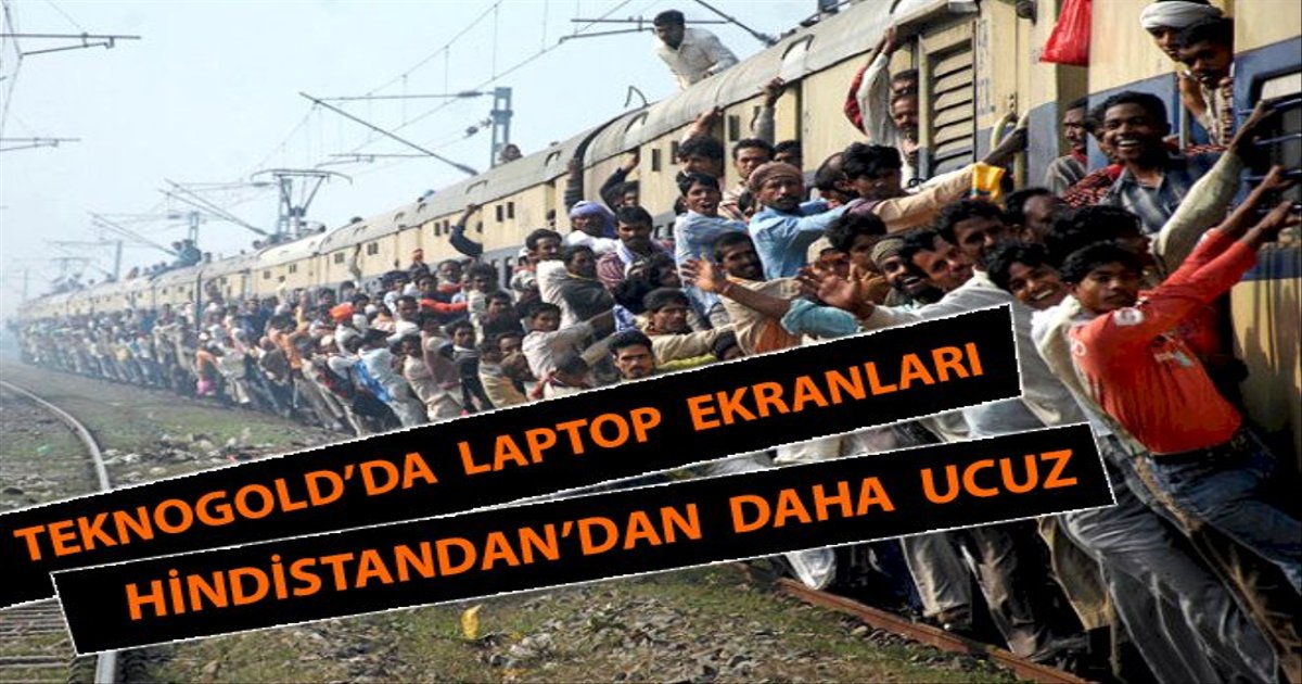 Teknogold'da Laptop Ekranları Hindistan’dan Daha Ucuz