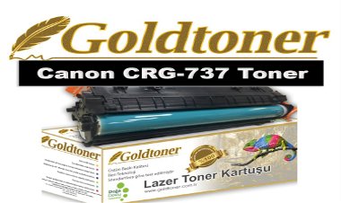 Gold Toner Canon CRG-737 Toner Fiyat
