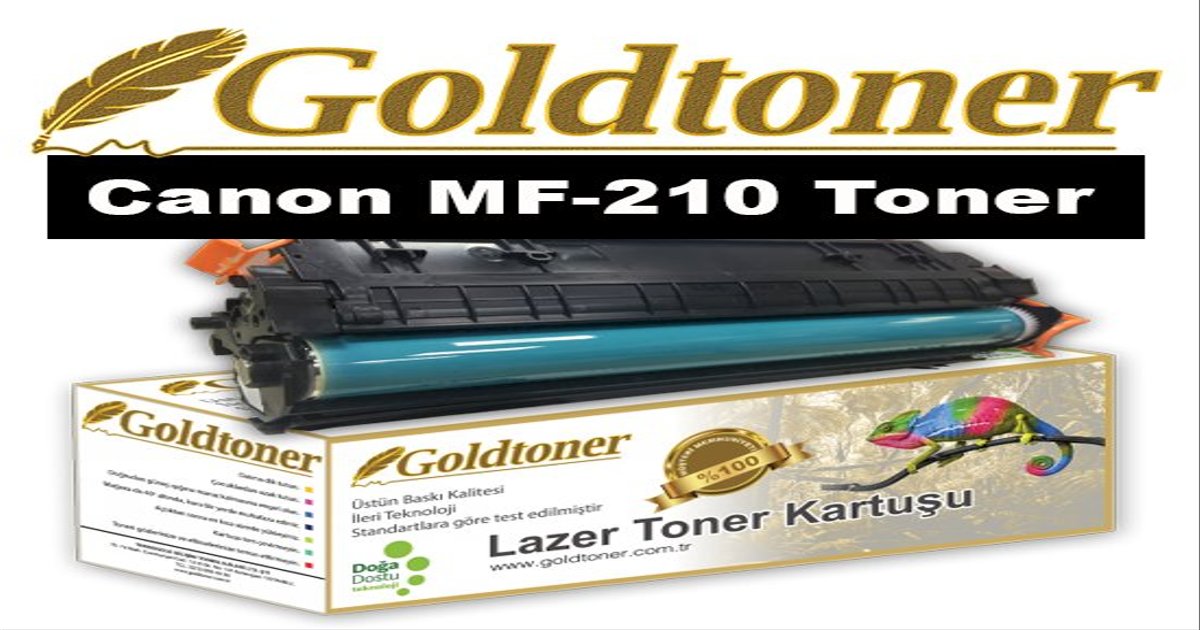 Gold Toner Canon MF210 MF-210 Uyumlu Toner Fiyat - Canon MF-210 Toneri Fiyat