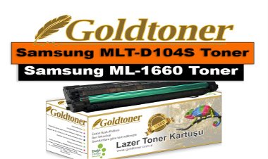 Gold Toner Samsung MLT-D104S Toner Fiyat (ML-1660 Muadil Toner Fiyat)
