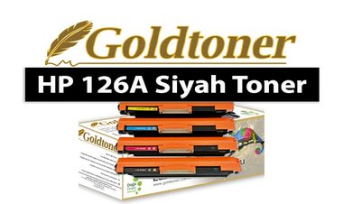 Gold Toner HP CE310, CF350, CRG 729, CRG 730, 130A,126A Siyah Toner Fiyat