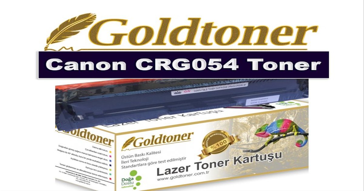 Gold Toner HP CF540A Toner (203A) / Canon CRG054 Toner Fiyat