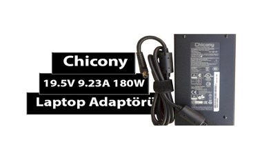 Chicony 19.5V 9.23A 180W Standart Uçlu ORJINAL Laptop Adaptörü & Şarj Cihazı (Orjinal)