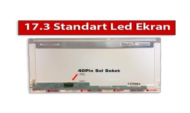 17.3 Led Laptop Ekranı - 40 Pin - Sol Soket 1600X900 Özellikleri Nelerdir?