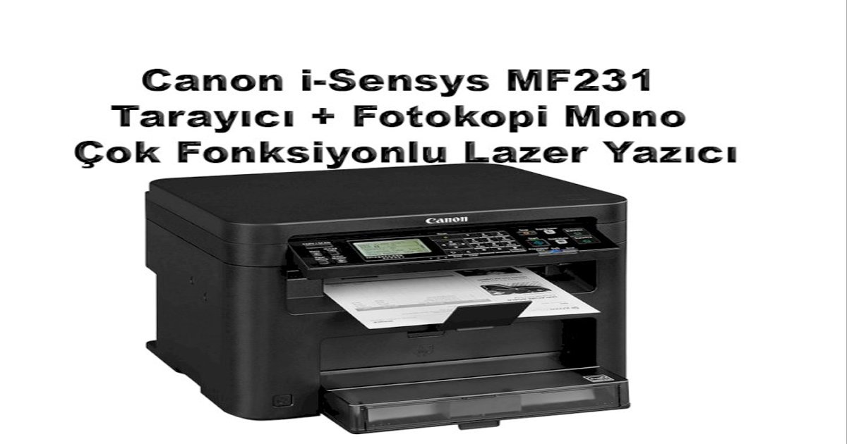 Canon MF231 Toner Fiyat