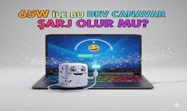 Telefonumun 65W'lık Hızlı Şarj Aletiyle Laptopumu Şarj Edebilir miyim?