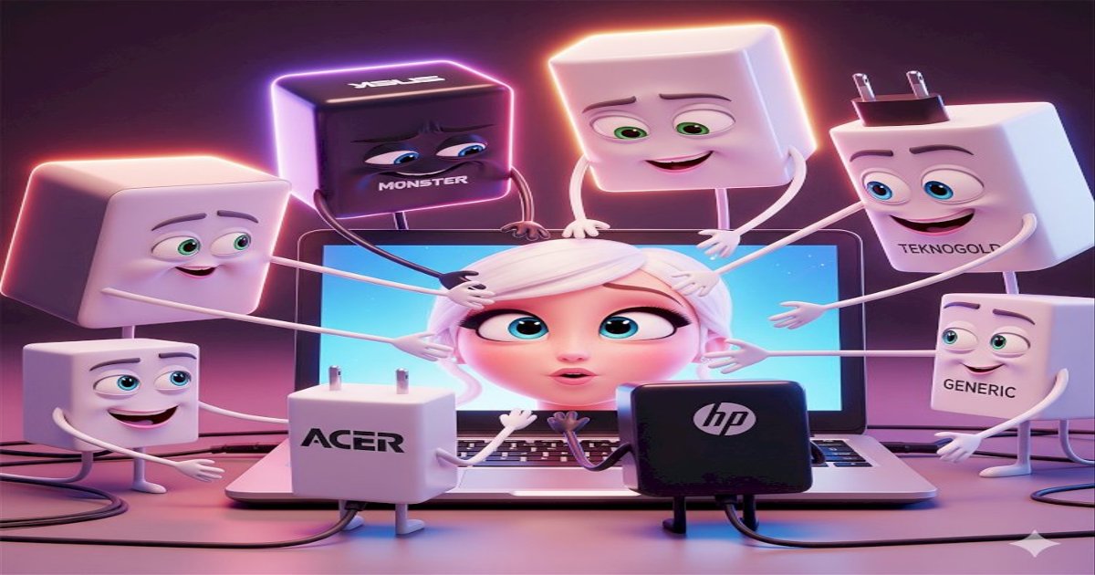 Laptopa  Farklı Bir Markanın Adaptörünü Takmak Tehlikeli mi?